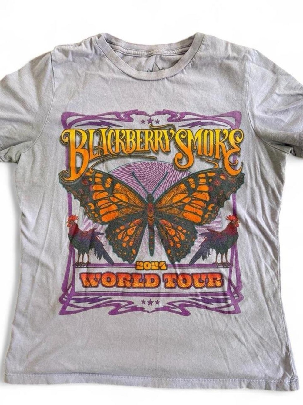 Blackberry Smoke World Tour 2024 Shirt
